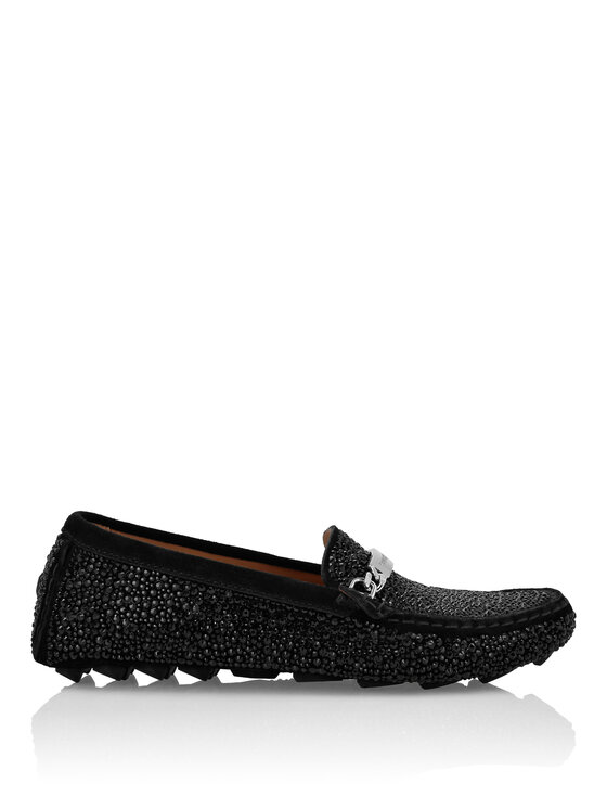 PHILIPP PLEIN PHILIPP PLEIN Mokasíny 20809 Černá