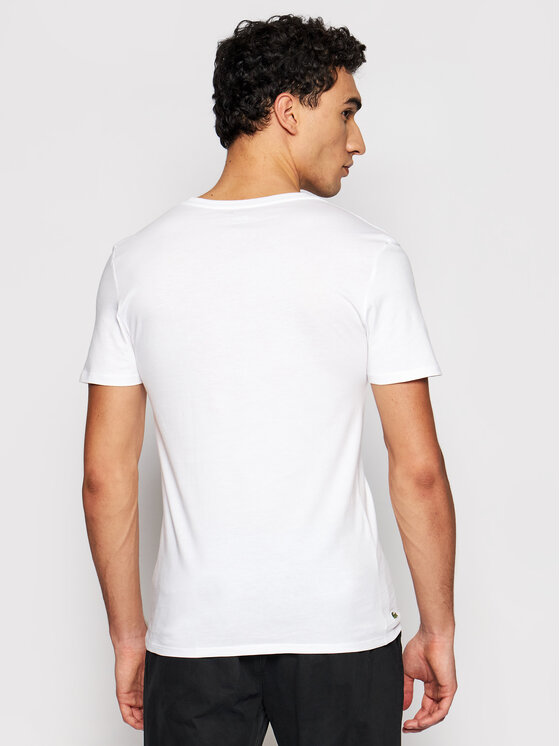 Lacoste Lacoste Súprava tričiek TH3374 Biela Slim Fit