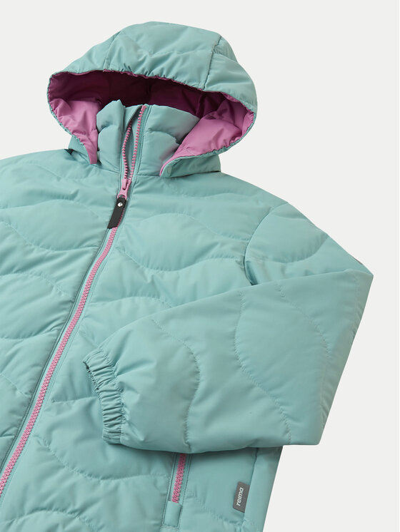 Reima Reima Pūkinė striukė Fossila 5100058B Žalia Regular Fit
