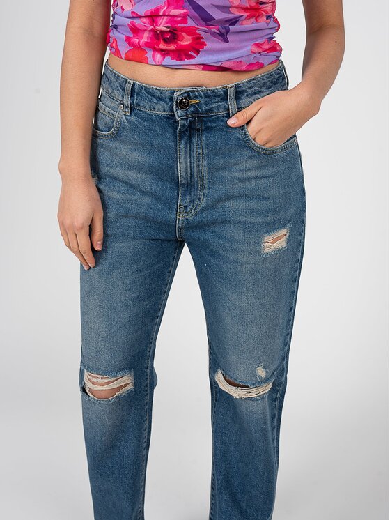 PINKO PINKO Jeansy 1J10VK Y84F Modrá Regular Fit