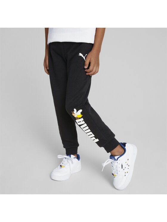 Puma Puma Spodnie dresowe 670132 Czarny Regular Fit