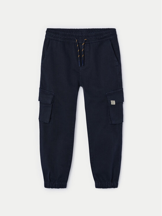 Mayoral Mayoral Pantaloni din material 4537 Verde Regular Fit