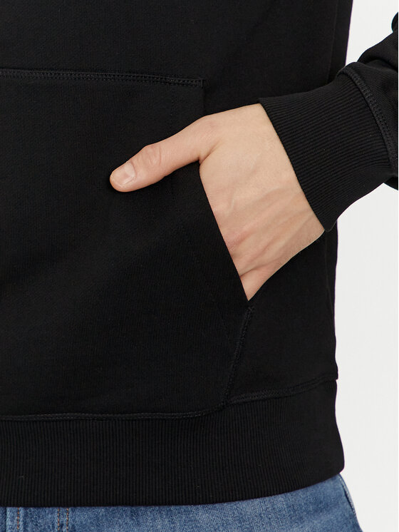 HUGO Hugo Majica dugih rukava Duratschi223 50473168 Crna Regular Fit