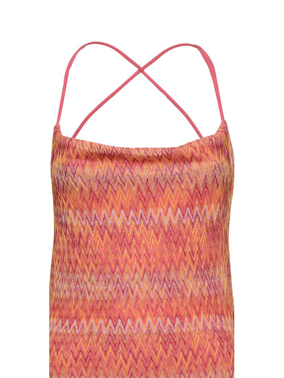 ACANFORA ACANFORA Sukienka wieczorowa SAA10335-ARA Pomarańczowy Regular Fit