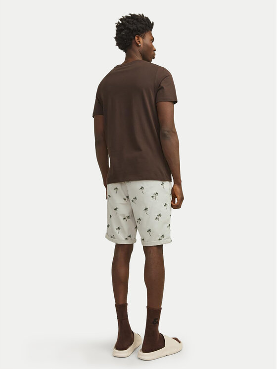 Jack & Jones Jack & Jones Medžiaginiai šortai Bowie 12230336 Smėlio Regular Fit