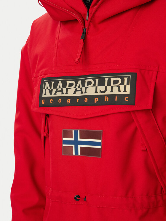 Napapijri Napapijri Куртка Anorak Skidoo Next NP0A8B3G Темно-червоний Loose Fit