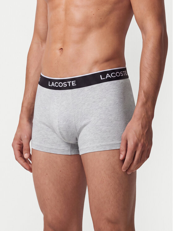 Lacoste Lacoste Set de boxeri﻿ 5H1300 Gri