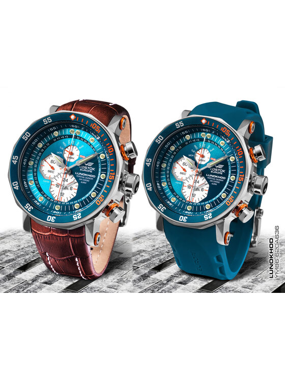 Vostok Europe Vostok Europe Zegarek YM86-620A636 Niebieski