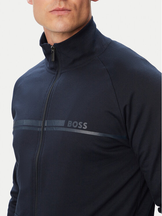 BOSS BOSS Bluza Authentic Jacket Z 50554779 Granatowy Regular Fit