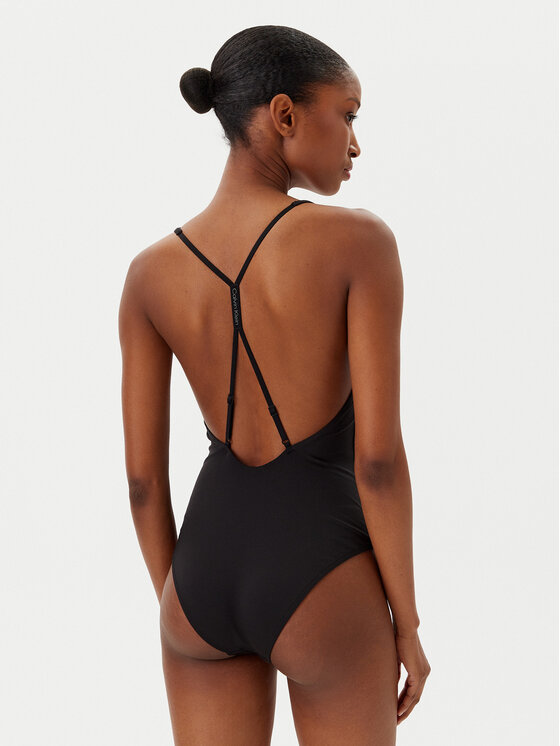 Calvin Klein Swimwear Calvin Klein Swimwear Jednodílné plavky KW0KW02798 Černá