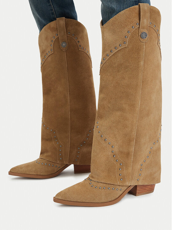 Guess Jeans Guess Jeans Ilgaauliai EO-TS6356-01 Tamsiai smėlinė