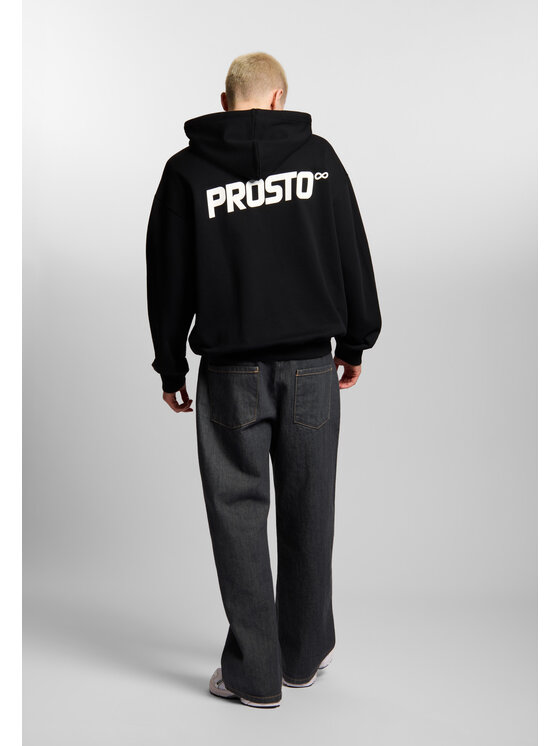 PROSTO. PROSTO. Bluza Infinity KL261MSWE2031 Infinity Czarny Regular Fit