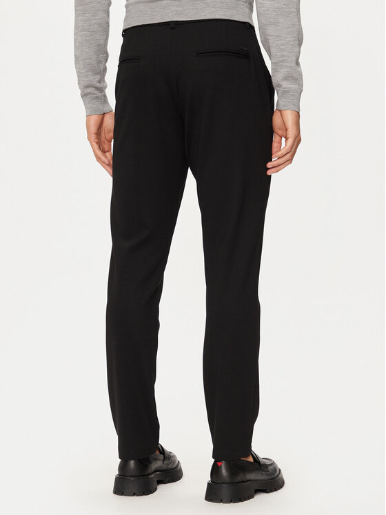 Guess Guess Pantaloni chino M4BB01 WGMB2 Nero Regular Fit