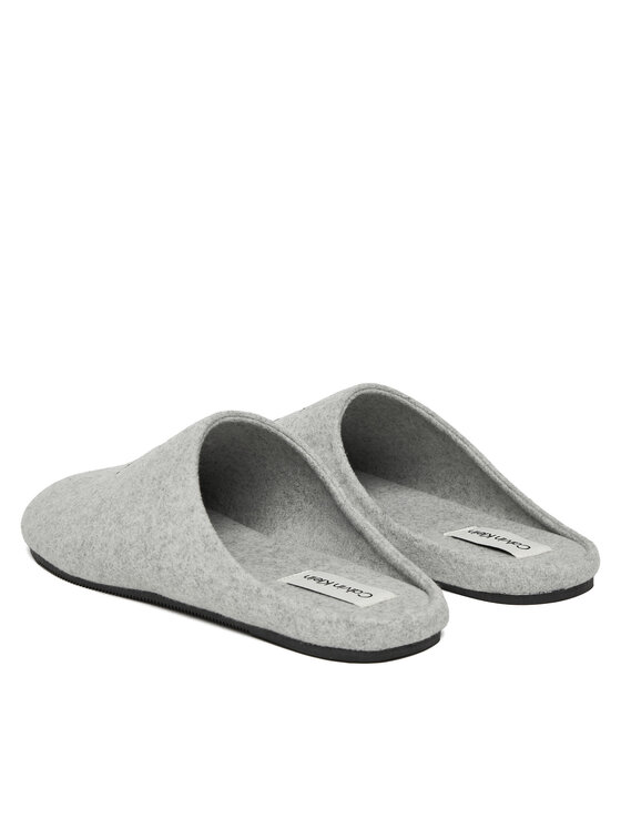 Calvin Klein Calvin Klein Παντόφλες Σπιτιού Home Slipper Mule HM0HM01931 Γκρι