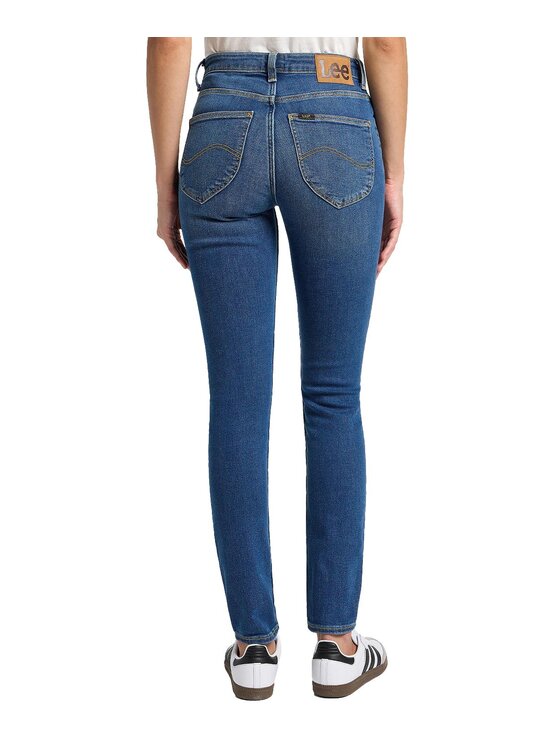 Lee Lee Jeansy 112360026 Niebieski Skinny Fit