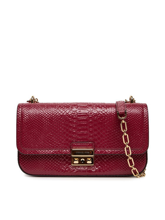 Geantă MICHAEL Michael Kors Tribeca 30T5G2RL7L Vișiniu