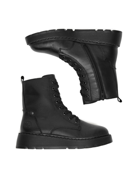 Rieker Rieker Schnürschuhe CEO-70401-00 Schwarz