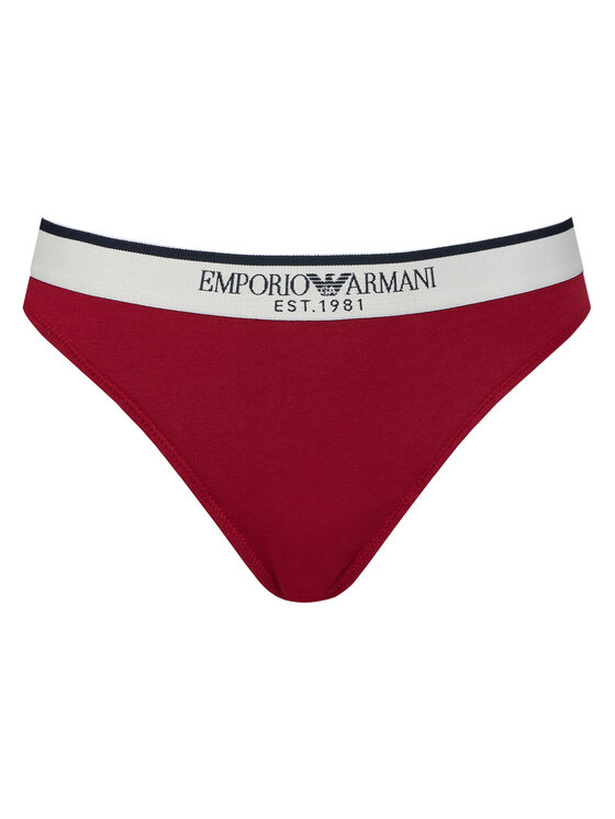 Emporio Armani Underwear Emporio Armani Underwear Brazilian-Panty-Set EW005197 AF27298 U5084 Dunkelrot