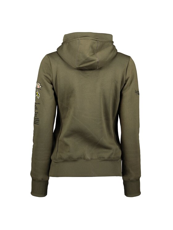 Geographical Norway Geographical Norway Bluza WW2491H/GN-Kaki Zielony Regular Fit