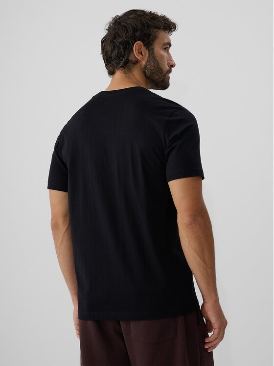 4F 4F T-Shirt STUDIO 4F Czarny Regular Fit