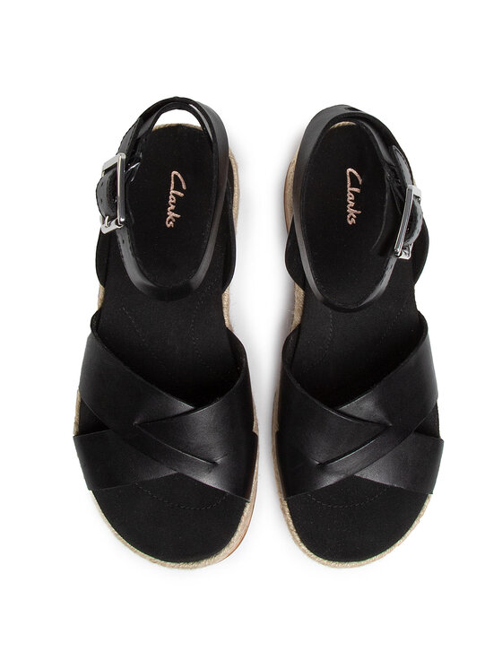 Clarks Clarks Espadrillas Botanic Poppy 261504384 Nero