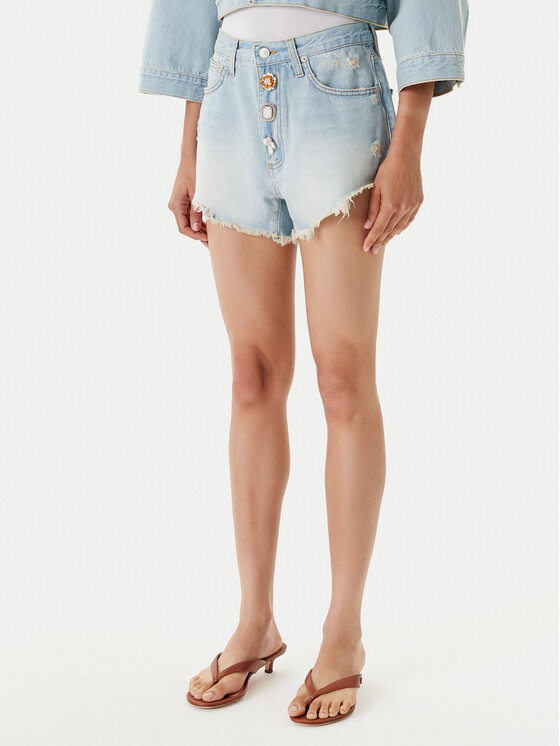 ViCOLO ViCOLO Džínové šortky DD5096 A Modrá Regular Fit
