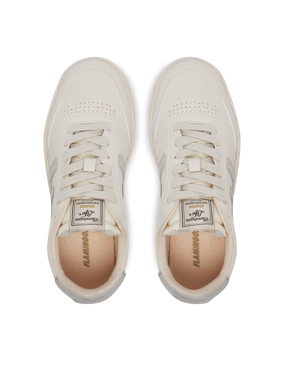 Flamingos Life Flamingos Life Sneakers Stadion Alb