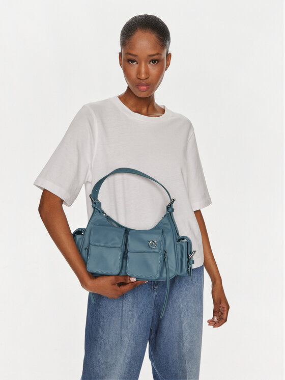 PINKO Pinko Сумка Cargo Bag PE 24 PLTT 102794 A1J4 Голубий