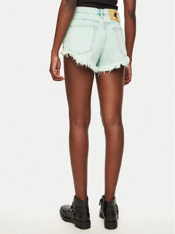 One Teaspoon One Teaspoon Pantaloni scurți de blugi Renegades 26669 Albastru Regular Fit