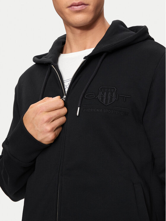 Gant Gant Sweatshirt Archive Shield 2037021 Schwarz Regular Fit
