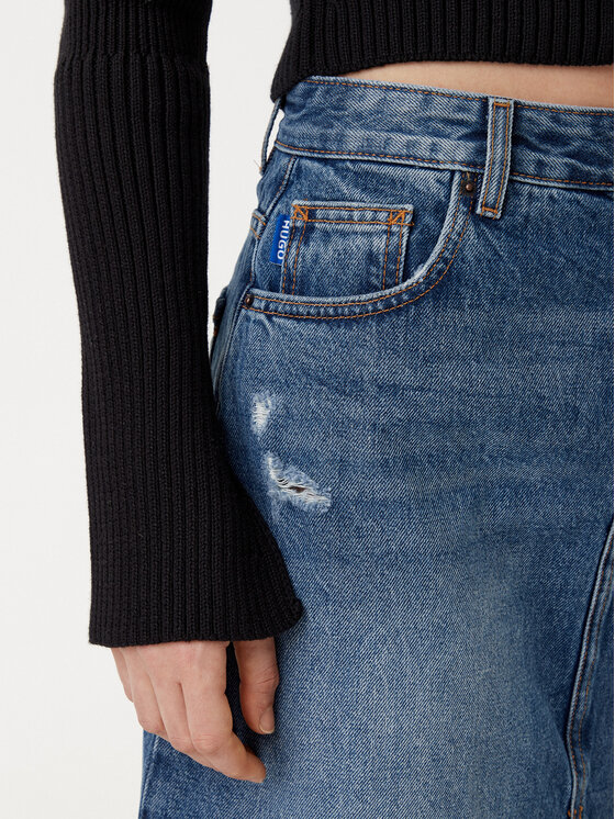 HUGO HUGO Jeans krilo 50531699 Modra Regular Fit