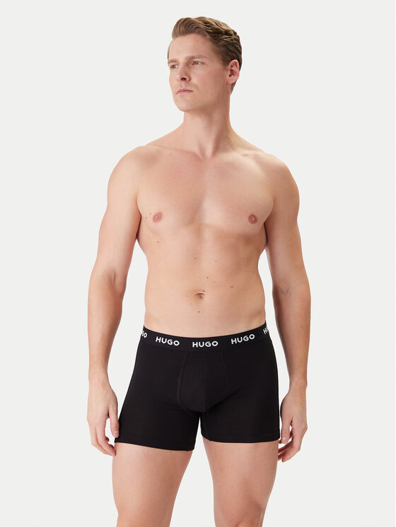 HUGO HUGO Set bokserica﻿ Triplet 50532613 Crna