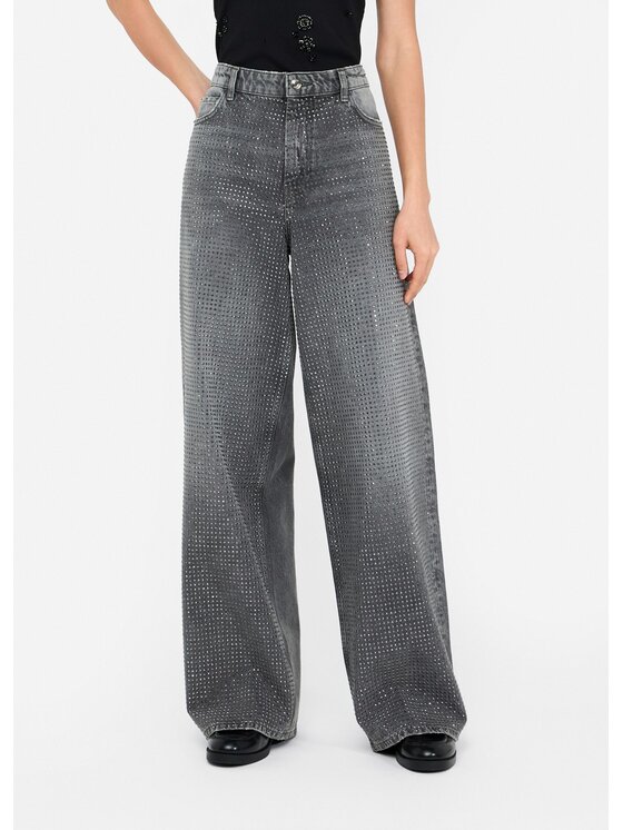 Liu Jo Liu Jo Jeans UF5095D502088281 Grigio Loose Fit