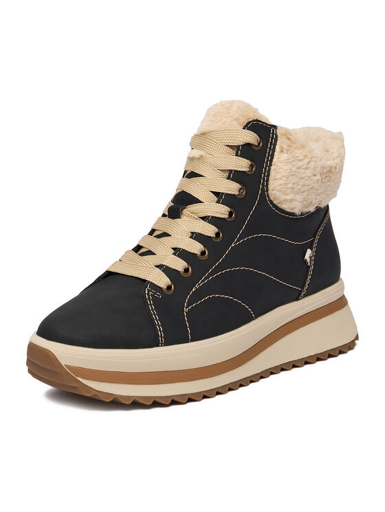 Rieker Rieker Schnürschuhe CEO-W3873-01 Schwarz