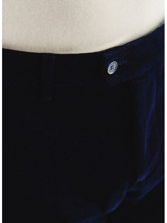 Pako Lorente Pako Lorente Spodnie materiałowe P25WF-WX-022 Granatowy Slim Fit