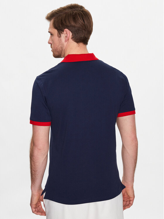 Polo Core 102.179369 Blu scuro Regular Fit