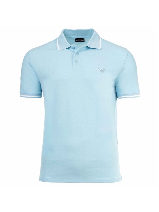 Emporio Armani Emporio Armani Polo 31694 Niebieski Comfort Fit