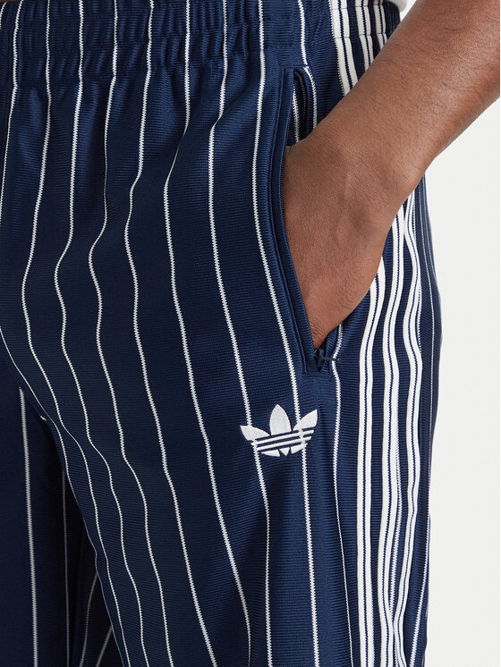 adidas adidas Donji dio trenerke Firebird Pinstripes Track Pants KR7231 Tamnoplava Regular Fit