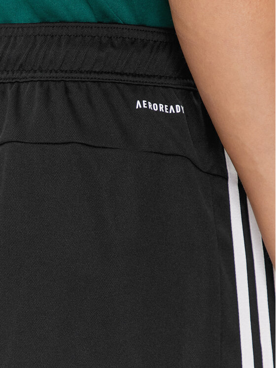 adidas adidas Sportske kratke hlače Train Essentials Piqué 3-Stripes Training Shorts IB8111 Crna Regular Fit