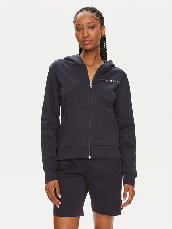 Gant Gant Pulóver Archive Shield 4200755 Sötétkék Regular Fit