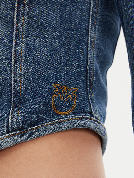 PINKO PINKO Džínsová bunda 104972 A2I5 Modrá Regular Fit