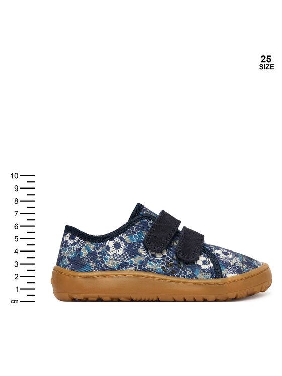 Froddo Froddo Bačkory Barefoot Canvas G1700440-7 S Modrá