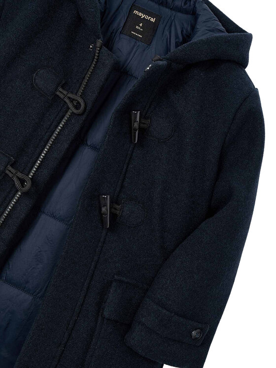 Mayoral Mayoral Зимно палто 4423 Тъмносин Regular Fit