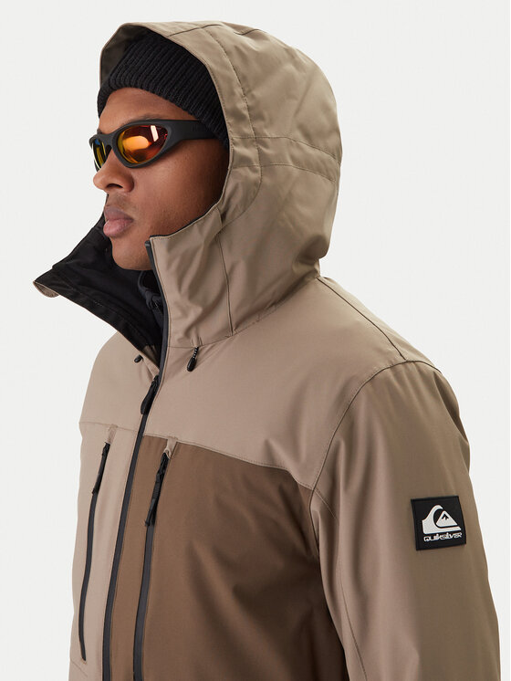 Quiksilver Quiksilver Kurtka snowboardowa Sycamore Solid 20K EQYTJ03502 Beżowy Modern Fit