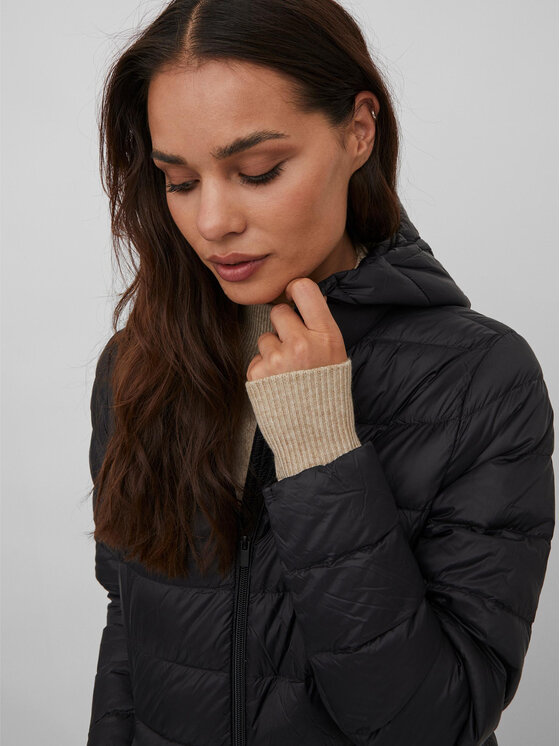 Vila Vila Daunenjacke Manya 14080342 Schwarz Regular Fit