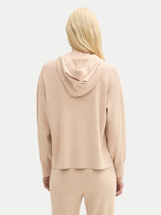 Tom Tailor Denim Tom Tailor Denim Pullover 1043338 Beige Relaxed Fit