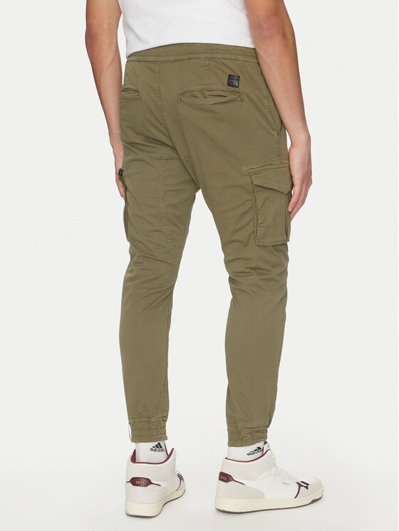 Alpha Industries Alpha Industries Joggers kalhoty Twill 116202 Zelená Regular Fit