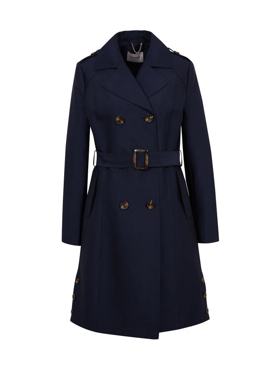 Orsay Orsay Trencz 841101526000__38 Granatowy Regular Fit