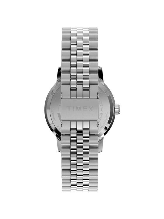 Timex Timex Zegarek TW2Y84100 Srebrny