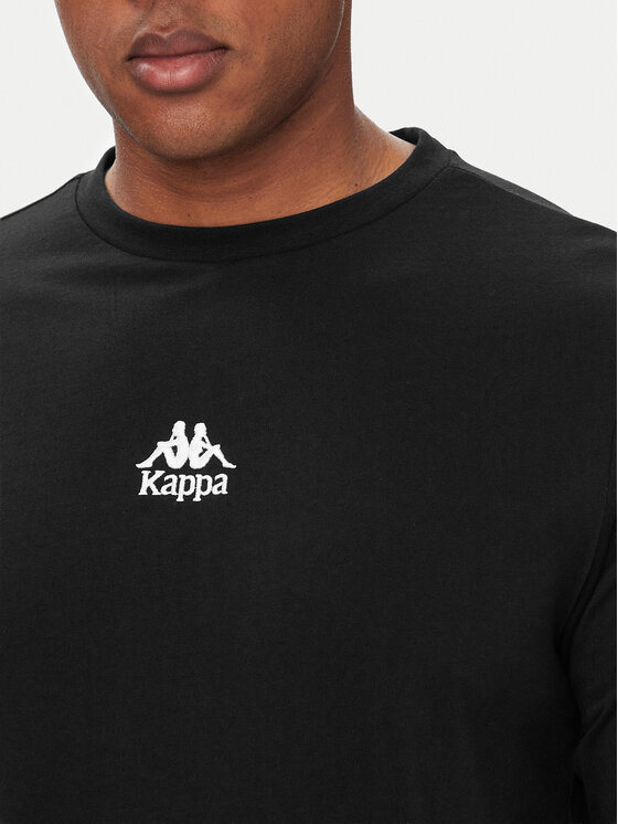 Kappa Kappa Longsleeve 382J2RW Czarny Regular Fit